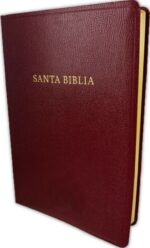 Biblia Reina Valera 1960 Letra Súper Gigante Imitación Piel Borgoña