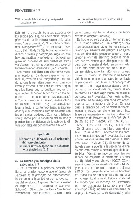 Comentario Bíblico Mundo Hispano- Tomo 9 - Proverbios, Eclesiastes y Cantares - Tapa Dura - Varios Autores - Imagen 8