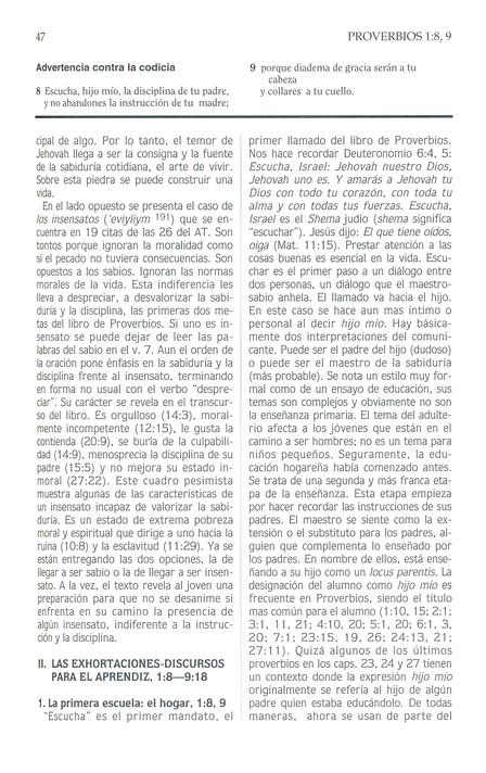 Comentario Bíblico Mundo Hispano- Tomo 9 - Proverbios, Eclesiastes y Cantares - Tapa Dura - Varios Autores - Imagen 9
