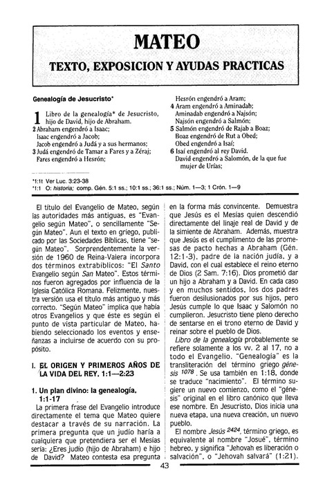 Comentario Bíblico Mundo Hispano Tomo 14 - Mateo - Tapa Dura - Varios Autores - Imagen 3