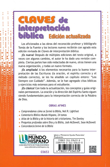 Claves de Interpretación Bíblica -Tapa Blanda - Tomas de la Fuente - Imagen 11
