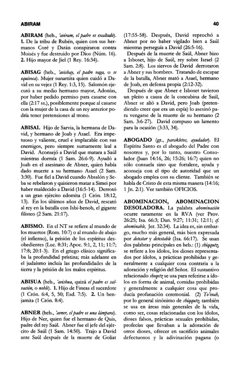 Diccionario Bíblico: Mundo Hispano - Tapa Dura - J. D. Douglas - Imagen 7
