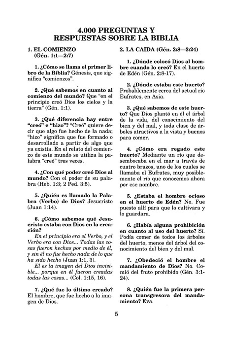 4000 Preguntas Y Respuestas Sobre La Biblia - Tapa Blanda - Dana Adams - Imagen 4