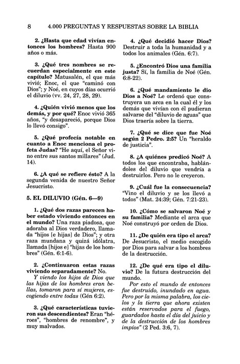 4000 Preguntas Y Respuestas Sobre La Biblia - Tapa Blanda - Dana Adams - Imagen 7