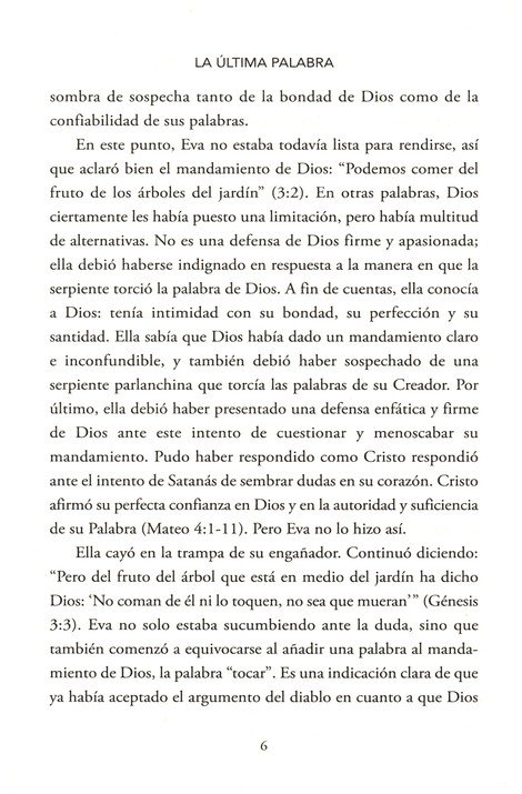 La Ultima Palabra - Tapa Blanda - John MacArthur - Imagen 9