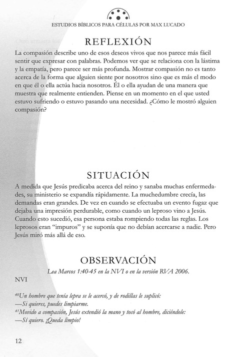 Marcos - Estudios Bíblicos para Células - Tapa Blanda - Max Lucado - Imagen 4