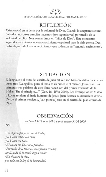 Juan: Estudio Bíblico para células - Tapa Blanda - Max Lucado - Imagen 4