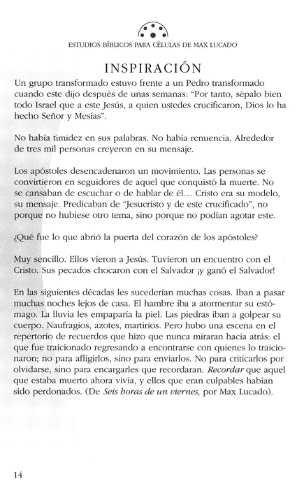 Hechos: La Iglesia de Cristo en el Mundo - Tapa Blanda - Max Lucado - Imagen 8