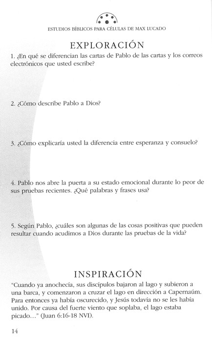 2 De Corintios: Estudios Bíblicos para Células - Tapa Blanda - Max Lucado - Imagen 6