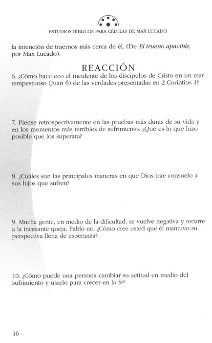 2 De Corintios: Estudios Bíblicos para Células - Tapa Blanda - Max Lucado - Imagen 7