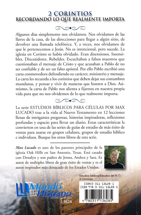 2 De Corintios: Estudios Bíblicos para Células - Tapa Blanda - Max Lucado - Imagen 10