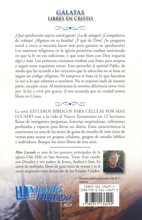 Gálatas: Estudios Bíblicos para Células - Tapa Blanda - Max Lucado - Imagen 7