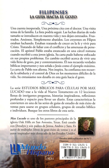 Filipenses: Estudios Bíblicos para Células - Tapa Blanda - Max Lucado - Imagen 10