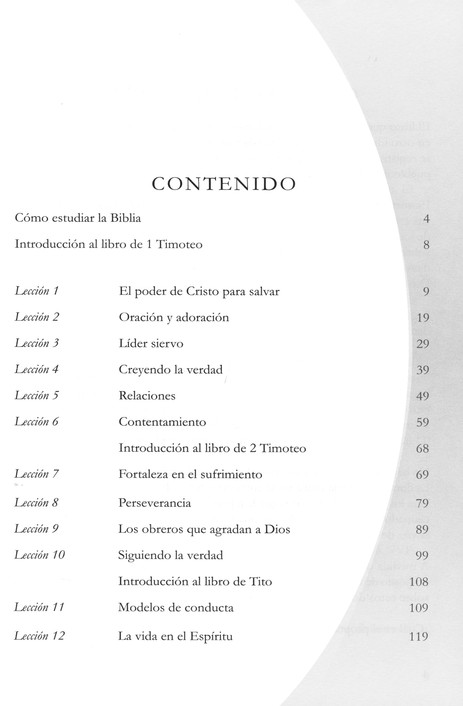 1 y 2 Timoteo y Tito: Estudios Bíblicos para Células - Tapa Blanda - Max Lucado - Imagen 3
