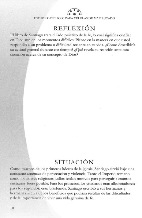 Santiago : Estudios Bíblicos para Células - Tapa Blanda - Max Lucado - Imagen 4
