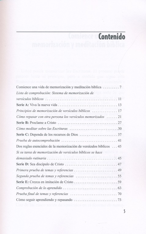 Sistema de Memorización de Versículos Bíblicos - Tapa Blanda - Los Navegantes - Imagen 3