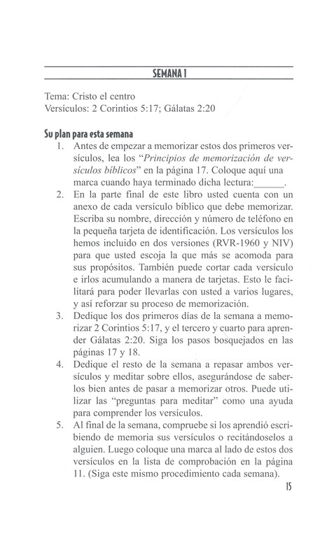 Sistema de Memorización de Versículos Bíblicos - Tapa Blanda - Los Navegantes - Imagen 5