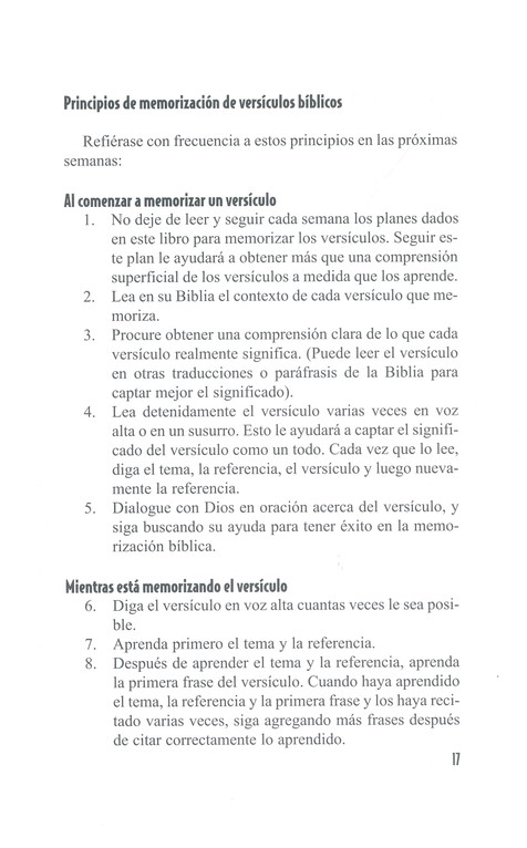 Sistema de Memorización de Versículos Bíblicos - Tapa Blanda - Los Navegantes - Imagen 6