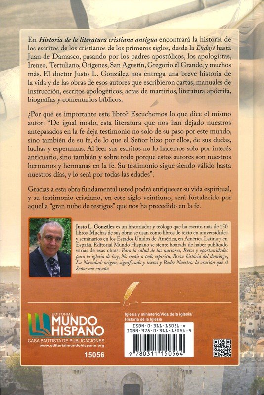 Historia de la Literatura Cristiana Antigua - Tapa Dura - Justo L. González - Imagen 16