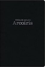 Biblia De Estudio Arco Iris RVR 1960 Piel Fabricada Negro