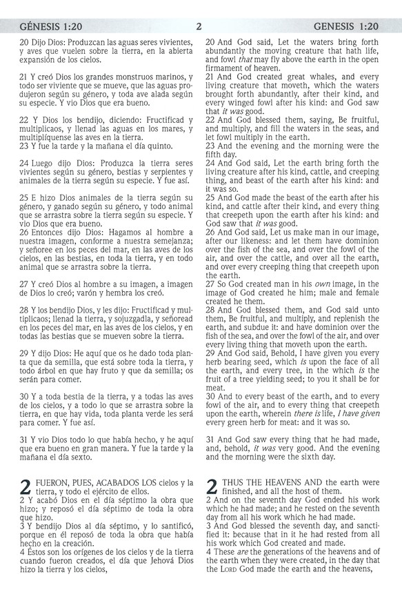 RVR 1960/KJV Biblia Bilingüe Letra Grande, Negro Tapa Dura - Imagen 6