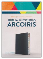 Alternative view of RVR 1960 Biblia De Estudio Arcoiris, Negro Símil Piel Con Indice