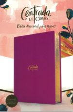 Biblia Devocional Para Mujeres Centrada En Cristo RV1960 Tapa Dura En Tela Fucsia
