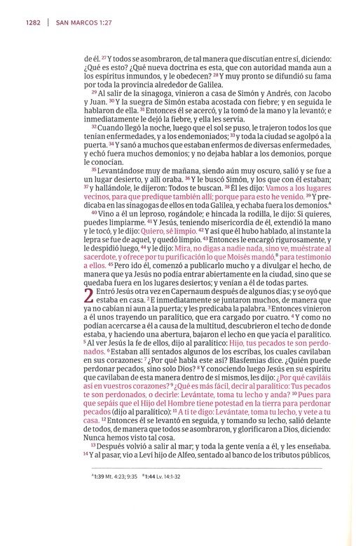 Biblia Devocional Para Mujeres Centrada En Cristo RV1960 Imitación Piel Floral - Imagen 8