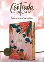 Biblia Devocional Para Mujeres Centrada En Cristo RV1960 Imitación Piel Floral Con Indice