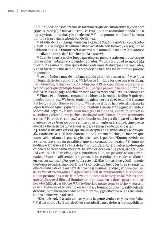 Biblia Devocional Para Mujeres Centrada En Cristo RV1960 Imitación Piel Floral Con Indice - Imagen 10