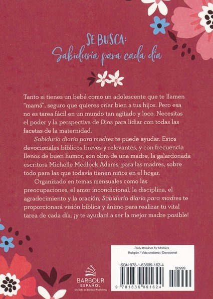 Sabiduría Diaria Para Madres -Tapa Blanda - Michelle Medlock Adams - Imagen 2