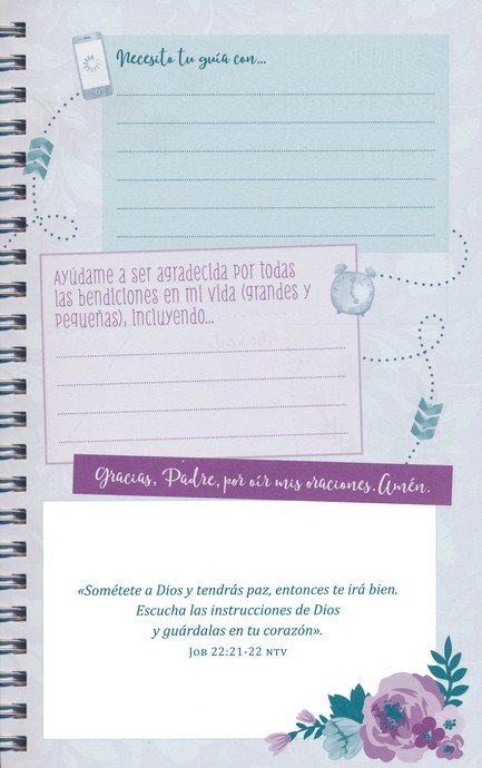 Mapa De Oración Para Una Vida Menos Estresada - Encuadernación en Espiral - Varios Autores - Imagen 5