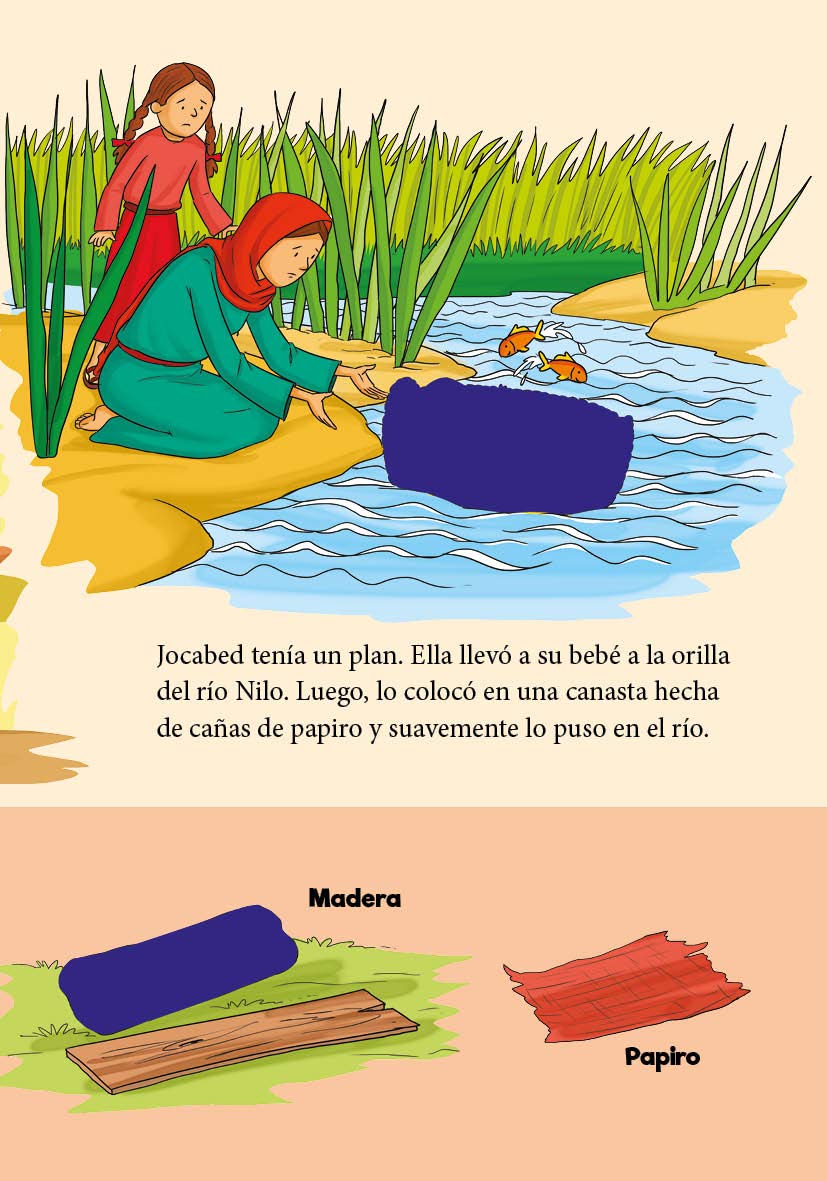 Moisés Entre Los Juncos: Libro de pegatinas - Tapa Blanda - Varios Autores - Imagen 5