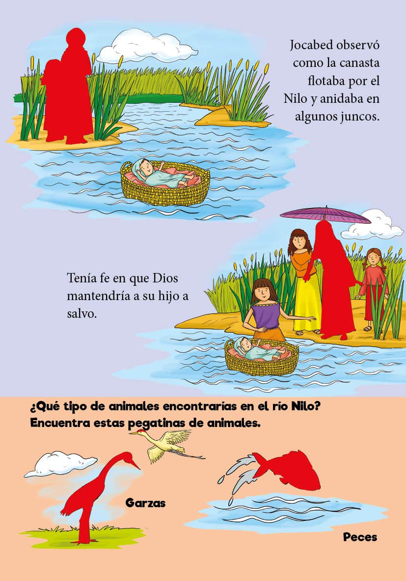 Moisés Entre Los Juncos: Libro de pegatinas - Tapa Blanda - Varios Autores - Imagen 6
