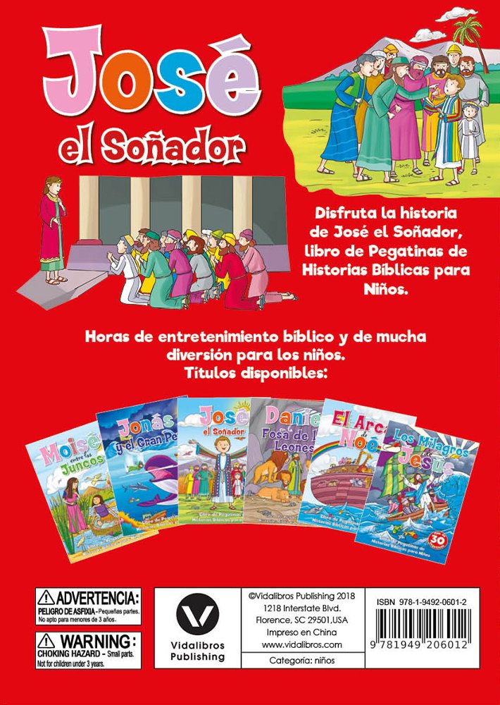 José El Soñador : Libro de Pegatinas - Tapa Blanda - Varios Autores - Imagen 5