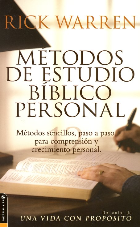 Métodos De Estudio Bíblico Personal - Tapa Blanda - Rick Warren - Imagen 2