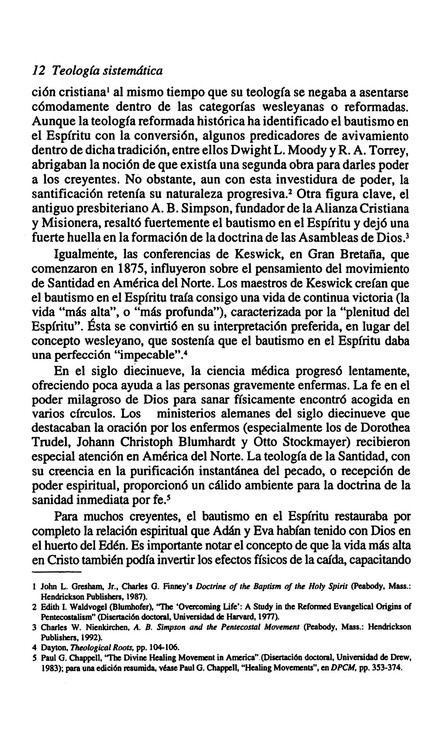 Teología Sistemática Pentecostal, Revisada - Tapa Dura - Stanley M. Horton - Imagen 8