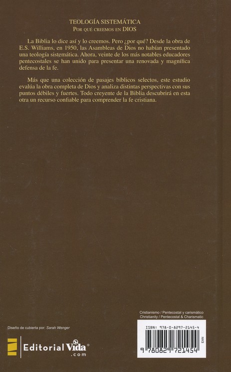 Teología Sistemática Pentecostal, Revisada - Tapa Dura - Stanley M. Horton - Imagen 11