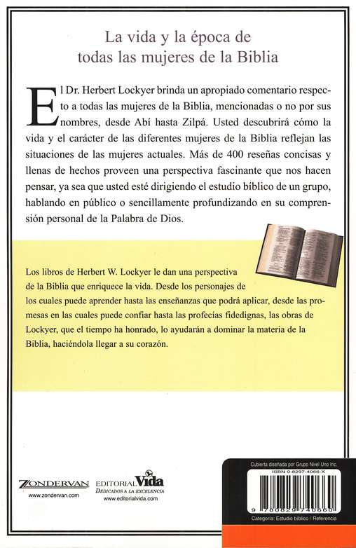 Todas las Mujeres de la Biblia - Tapa Blanda - Herbert Lockyer - Imagen 7