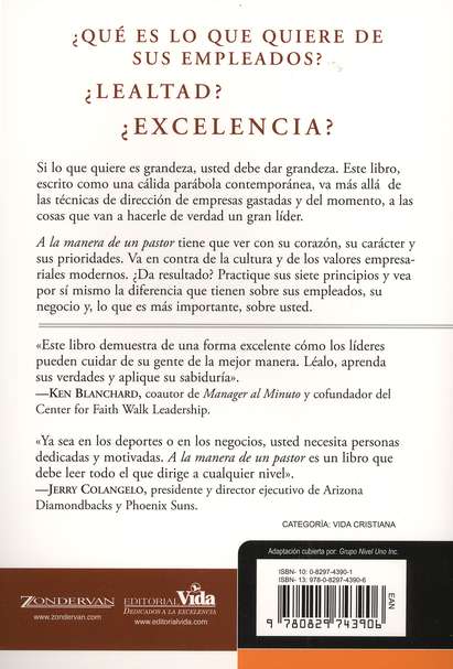 A la Manera de un Pastor - Tapa Blanda - Kevin Leman - Imagen 10