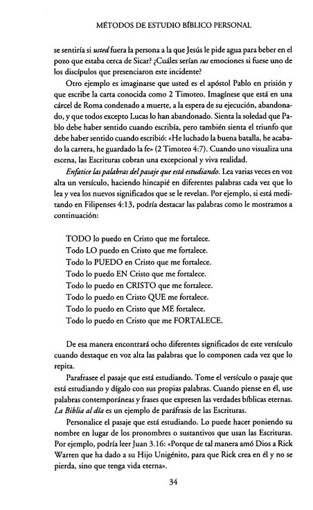 Métodos De Estudio Bíblico Personal - Tapa Blanda - Rick Warren - Imagen 9