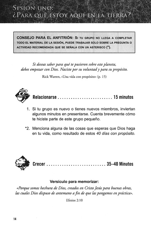 40 Días Con Propósito- Guía de Estudio del DVD - Tapa Blanda - Rick Warren - Imagen 4