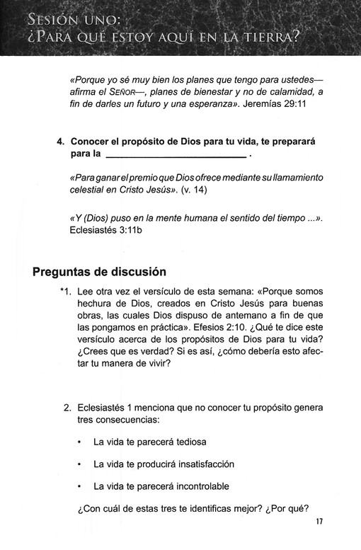 40 Días Con Propósito- Guía de Estudio del DVD - Tapa Blanda - Rick Warren - Imagen 7