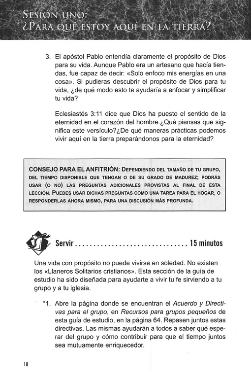 40 Días Con Propósito- Guía de Estudio del DVD - Tapa Blanda - Rick Warren - Imagen 8