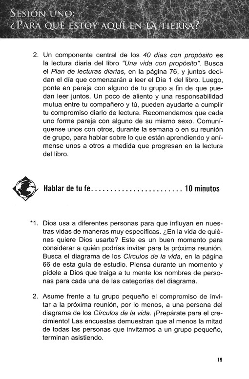 40 Días Con Propósito- Guía de Estudio del DVD - Tapa Blanda - Rick Warren - Imagen 9