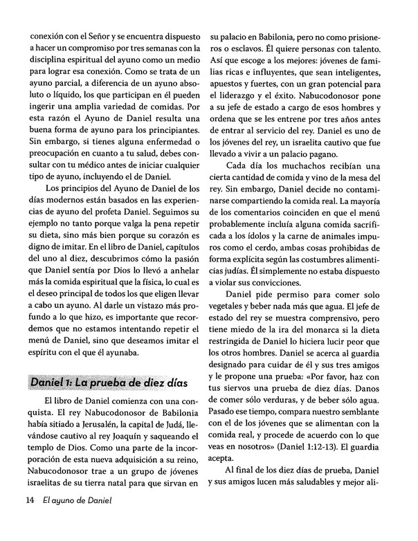 La Guía Optima para el Ayuno de Daniel - Tapa Blanda - Kristen Feola - Imagen 6