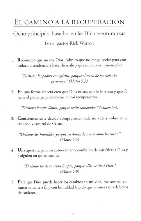 Celebremos la Recuperación Guía 4 - Tapa Blanda - John Baker y Rick Warren - Imagen 4