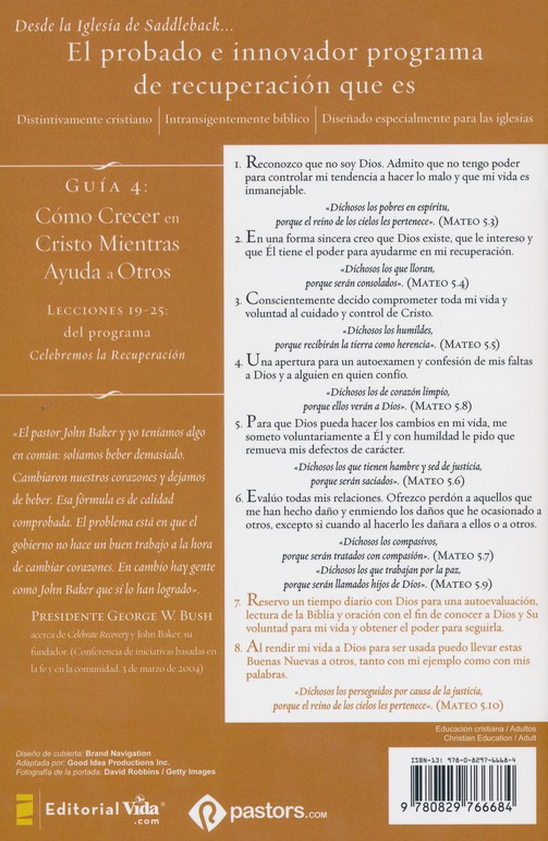 Celebremos la Recuperación Guía 4 - Tapa Blanda - John Baker y Rick Warren - Imagen 6