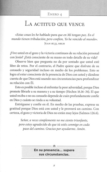 Cada Día En Su Presencia: 365 Devocionales - Tapa Dura - Charles F. Stanley - Imagen 6