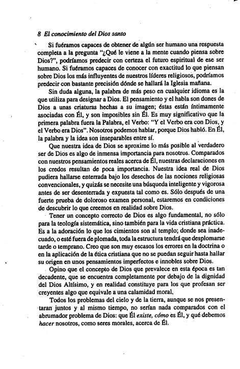 El Conocimiento del Dios Santo - Tapa Blanda - A. W. Tozer - Imagen 5